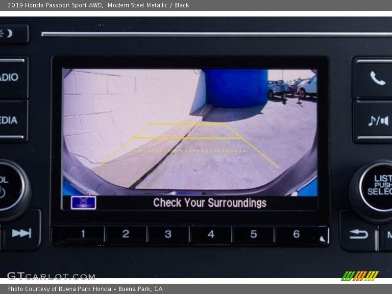 Modern Steel Metallic / Black 2019 Honda Passport Sport AWD