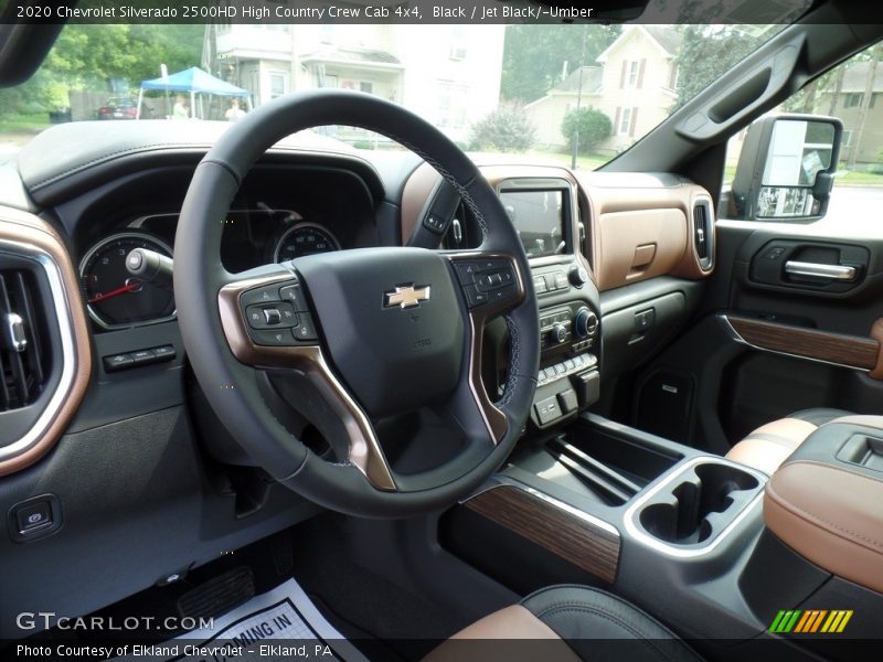 Front Seat of 2020 Silverado 2500HD High Country Crew Cab 4x4