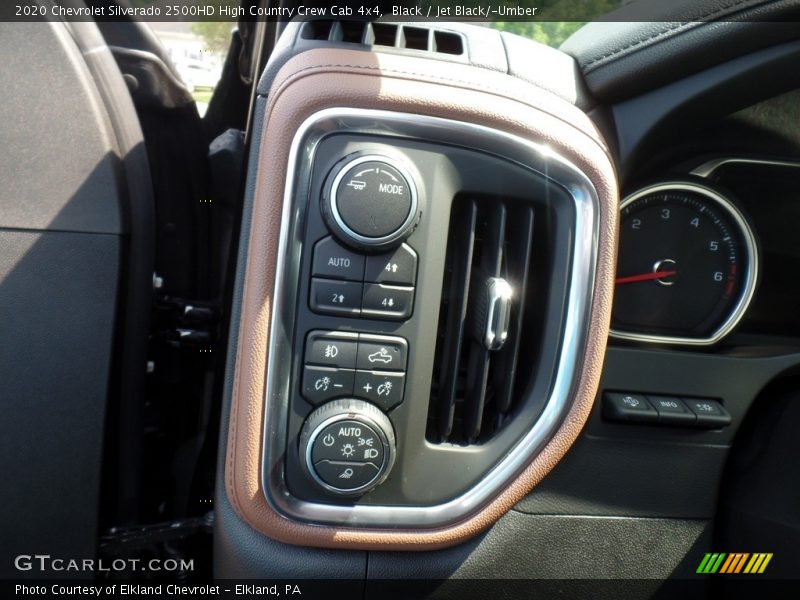 Controls of 2020 Silverado 2500HD High Country Crew Cab 4x4