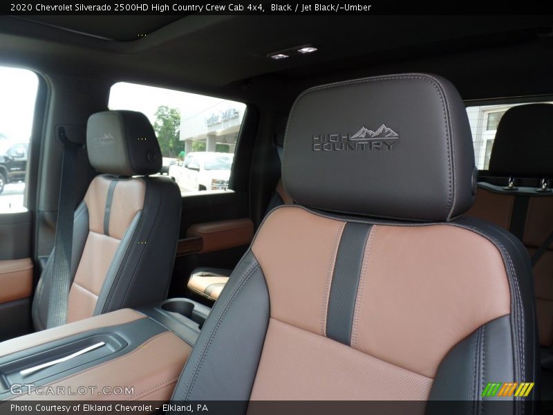 Front Seat of 2020 Silverado 2500HD High Country Crew Cab 4x4