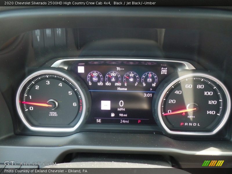  2020 Silverado 2500HD High Country Crew Cab 4x4 High Country Crew Cab 4x4 Gauges