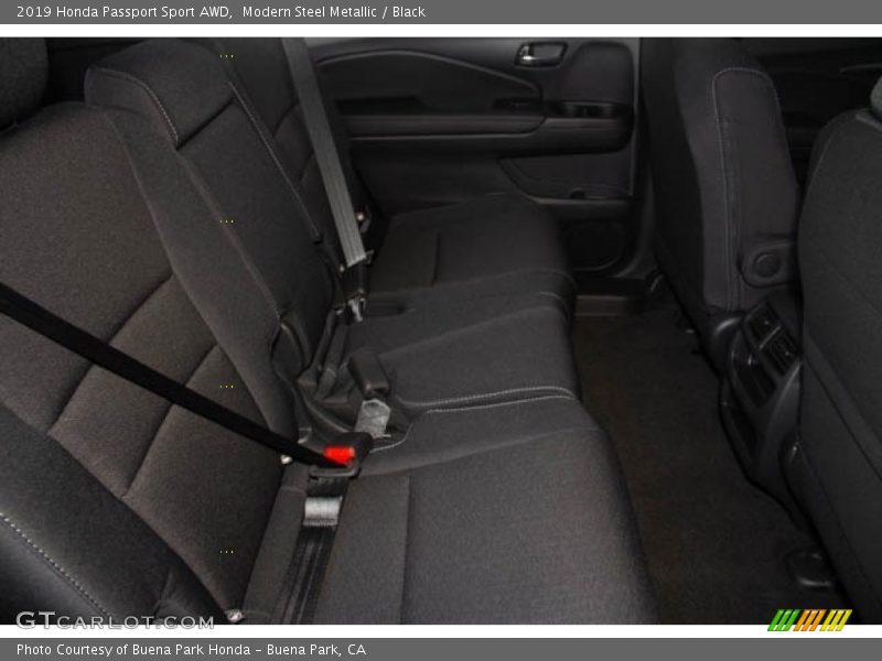 Modern Steel Metallic / Black 2019 Honda Passport Sport AWD