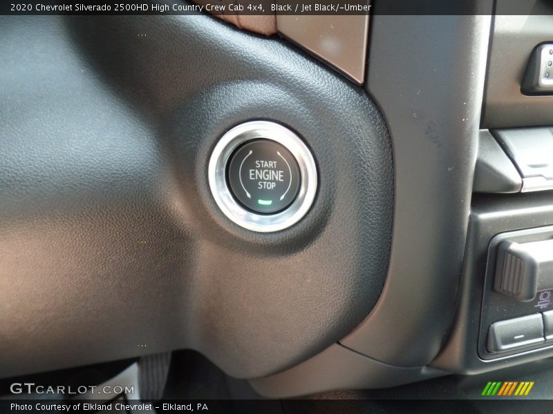 Controls of 2020 Silverado 2500HD High Country Crew Cab 4x4