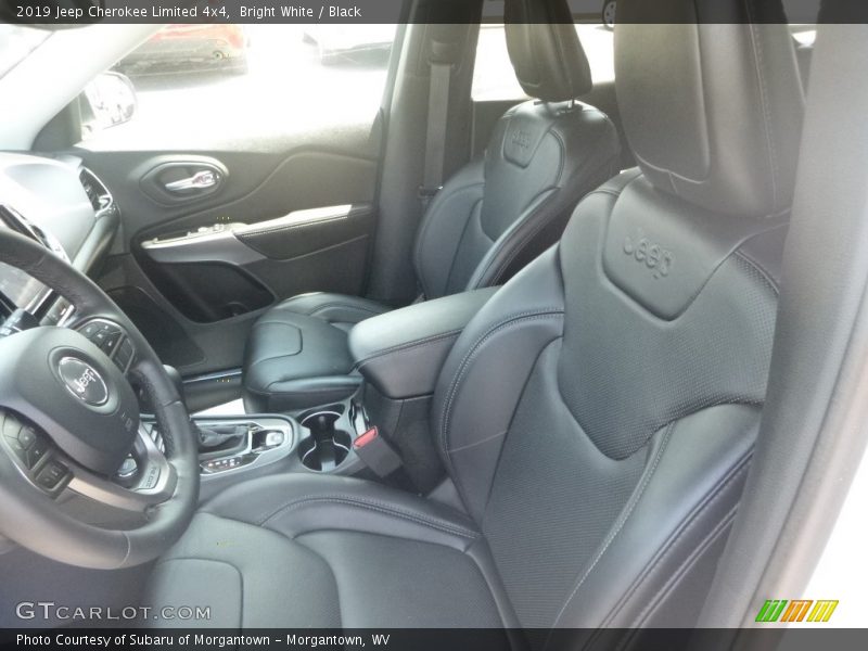 Bright White / Black 2019 Jeep Cherokee Limited 4x4