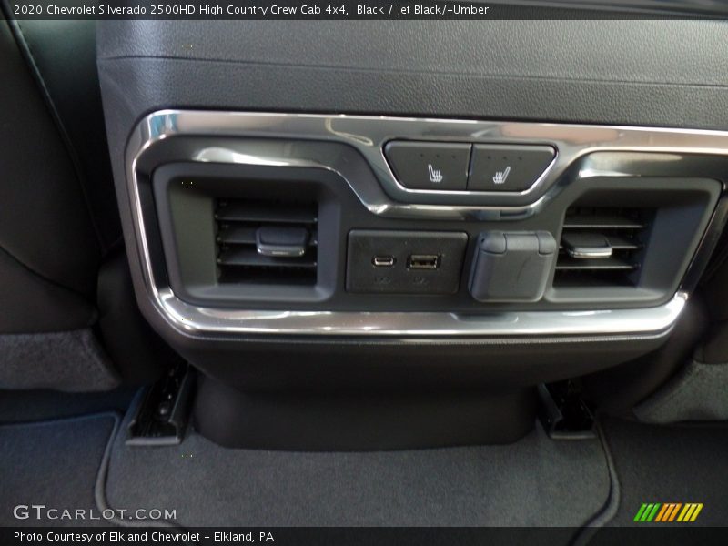 Black / Jet Black/­Umber 2020 Chevrolet Silverado 2500HD High Country Crew Cab 4x4