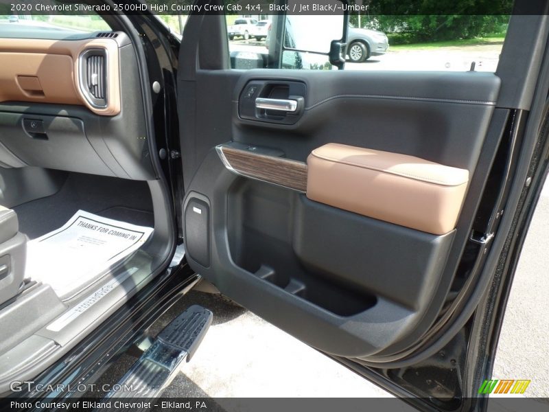 Door Panel of 2020 Silverado 2500HD High Country Crew Cab 4x4