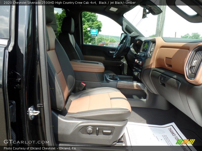 Front Seat of 2020 Silverado 2500HD High Country Crew Cab 4x4