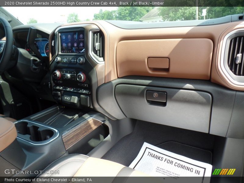 Black / Jet Black/­Umber 2020 Chevrolet Silverado 2500HD High Country Crew Cab 4x4
