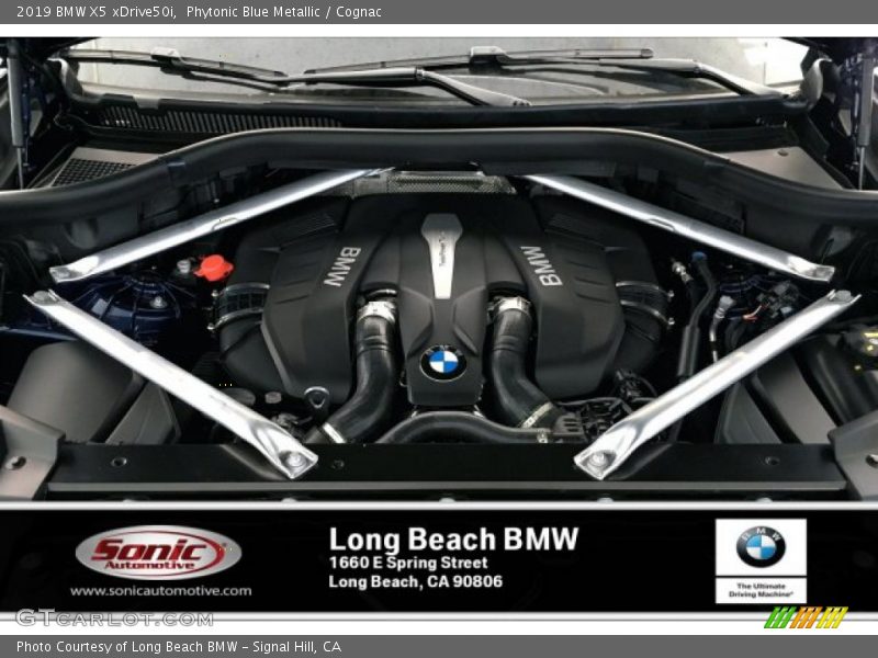 Phytonic Blue Metallic / Cognac 2019 BMW X5 xDrive50i