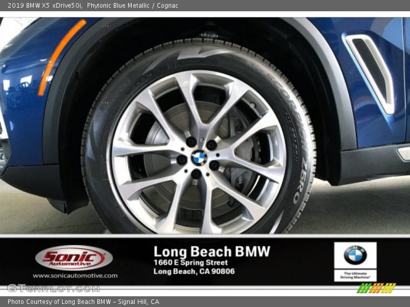 Phytonic Blue Metallic / Cognac 2019 BMW X5 xDrive50i