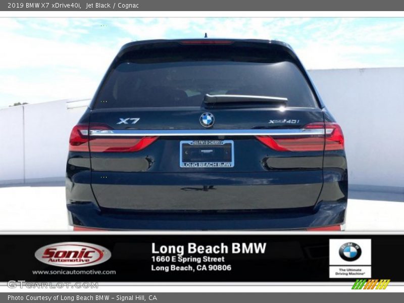 Jet Black / Cognac 2019 BMW X7 xDrive40i