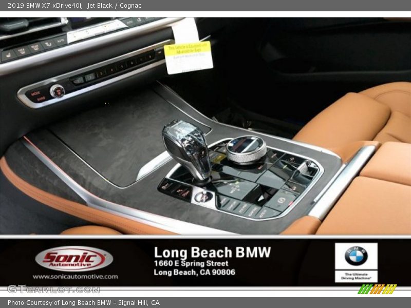 Jet Black / Cognac 2019 BMW X7 xDrive40i