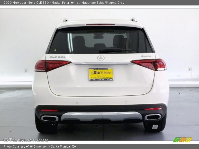 Polar White / Macchiato Beige/Magma Grey 2020 Mercedes-Benz GLE 350 4Matic