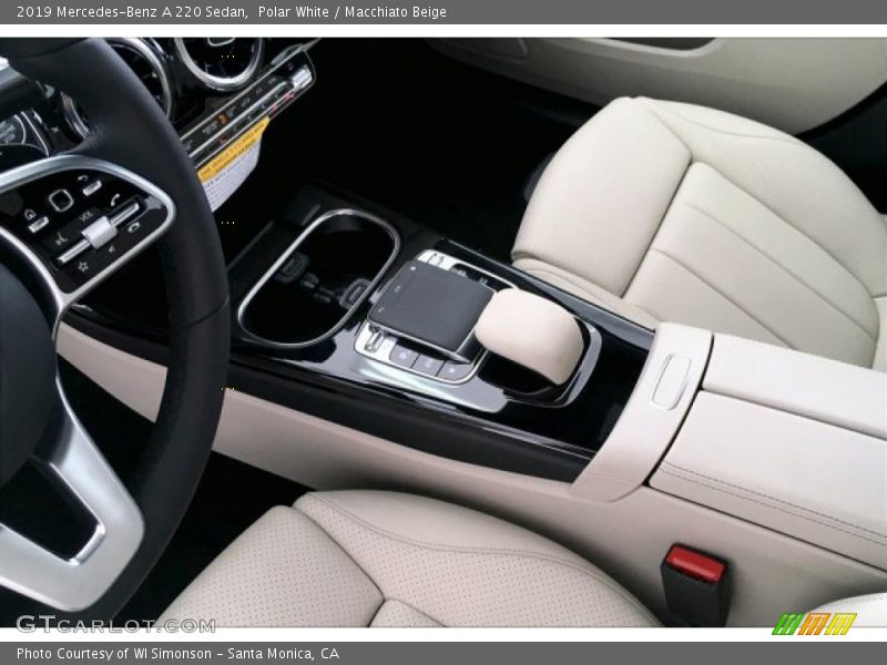 Polar White / Macchiato Beige 2019 Mercedes-Benz A 220 Sedan