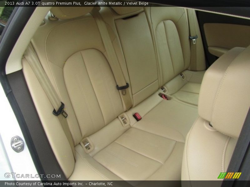 Glacier White Metallic / Velvet Beige 2013 Audi A7 3.0T quattro Premium Plus