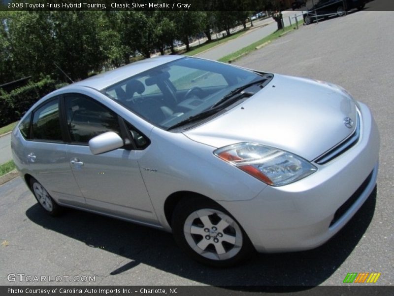 Classic Silver Metallic / Gray 2008 Toyota Prius Hybrid Touring