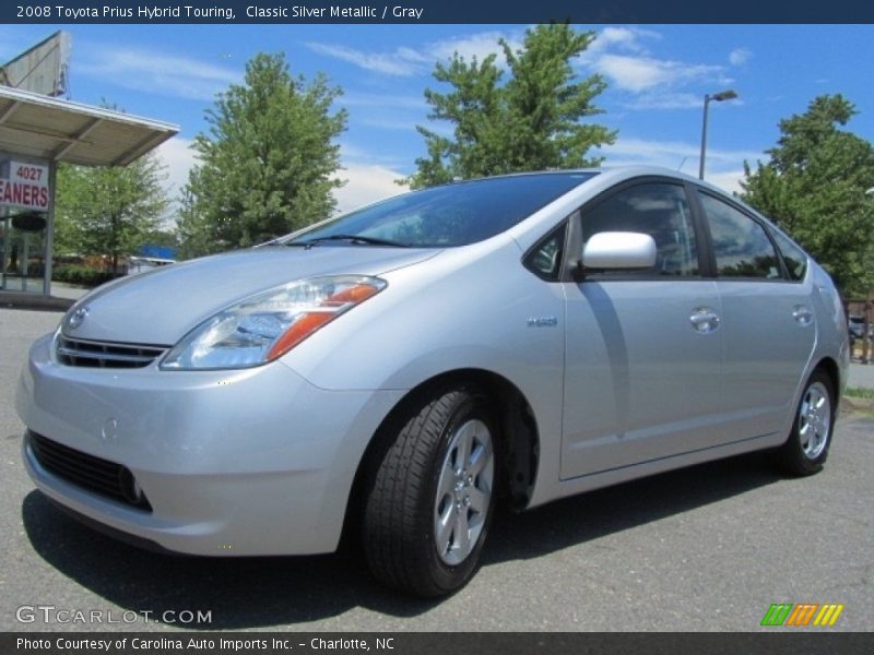 Classic Silver Metallic / Gray 2008 Toyota Prius Hybrid Touring