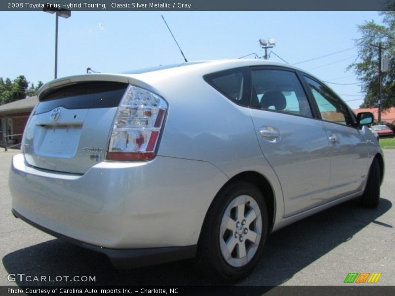Classic Silver Metallic / Gray 2008 Toyota Prius Hybrid Touring