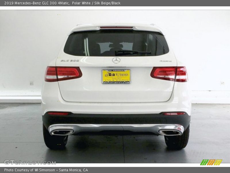 Polar White / Silk Beige/Black 2019 Mercedes-Benz GLC 300 4Matic