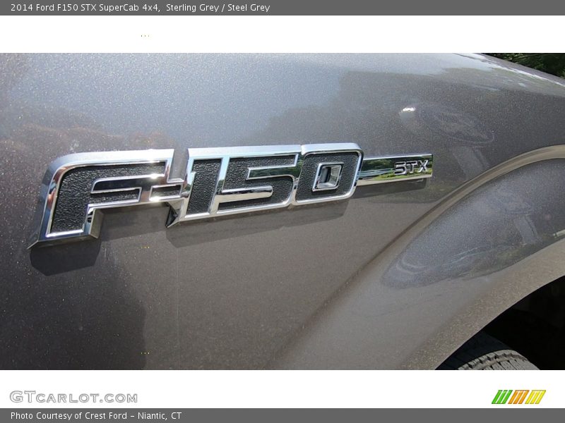 Sterling Grey / Steel Grey 2014 Ford F150 STX SuperCab 4x4