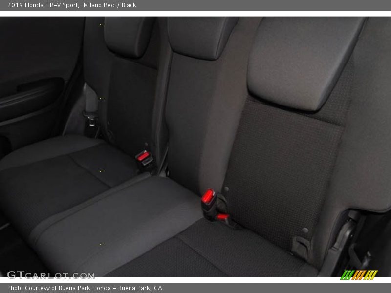 Milano Red / Black 2019 Honda HR-V Sport