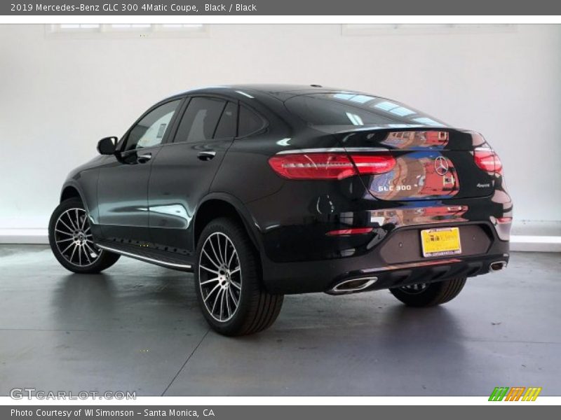 Black / Black 2019 Mercedes-Benz GLC 300 4Matic Coupe