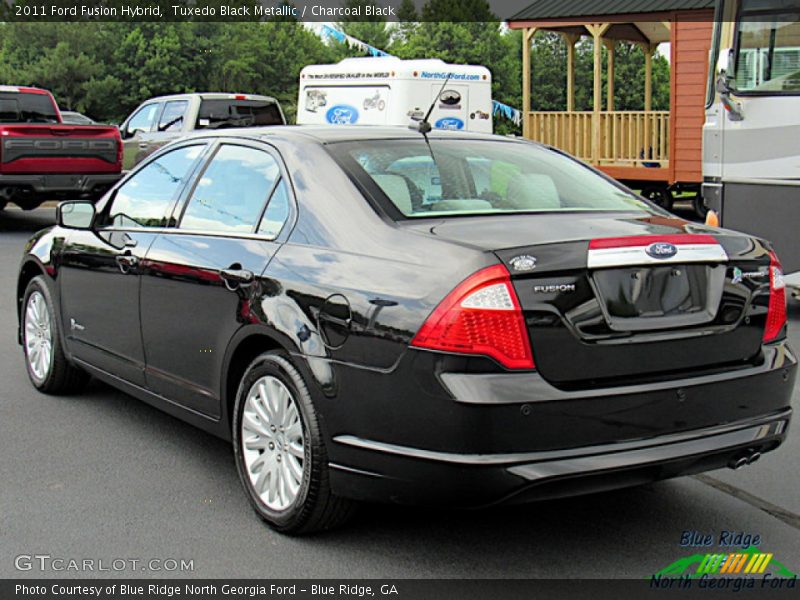 Tuxedo Black Metallic / Charcoal Black 2011 Ford Fusion Hybrid