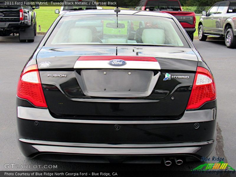 Tuxedo Black Metallic / Charcoal Black 2011 Ford Fusion Hybrid