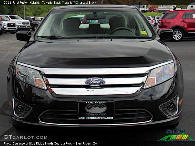 Tuxedo Black Metallic / Charcoal Black 2011 Ford Fusion Hybrid