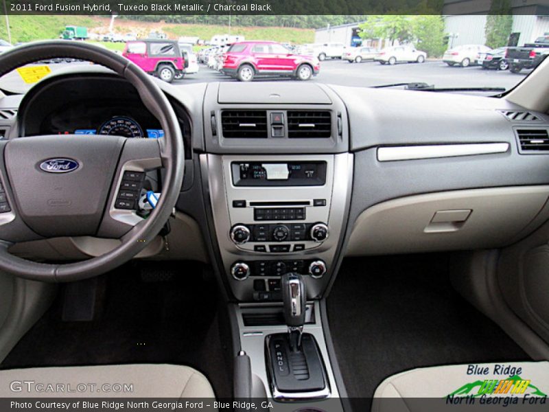 Tuxedo Black Metallic / Charcoal Black 2011 Ford Fusion Hybrid