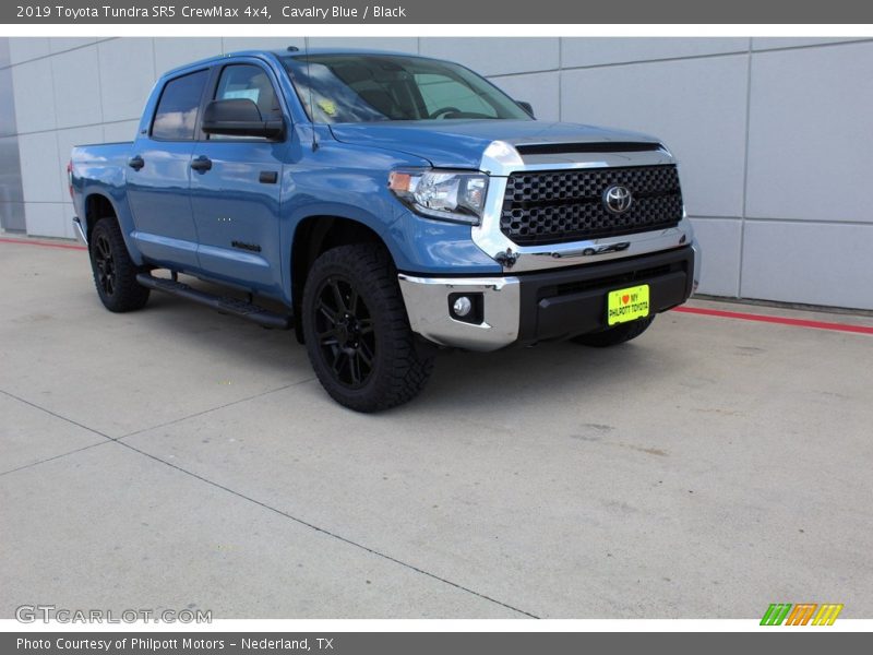 Cavalry Blue / Black 2019 Toyota Tundra SR5 CrewMax 4x4