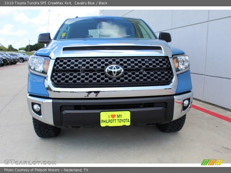 Cavalry Blue / Black 2019 Toyota Tundra SR5 CrewMax 4x4