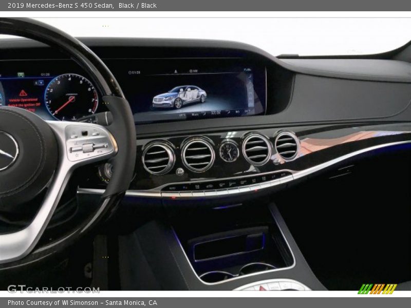 Black / Black 2019 Mercedes-Benz S 450 Sedan