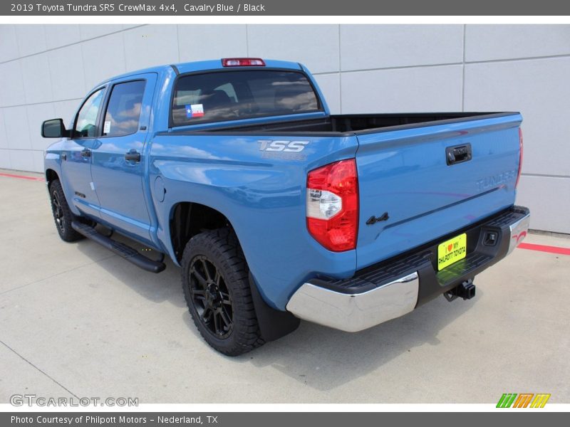 Cavalry Blue / Black 2019 Toyota Tundra SR5 CrewMax 4x4