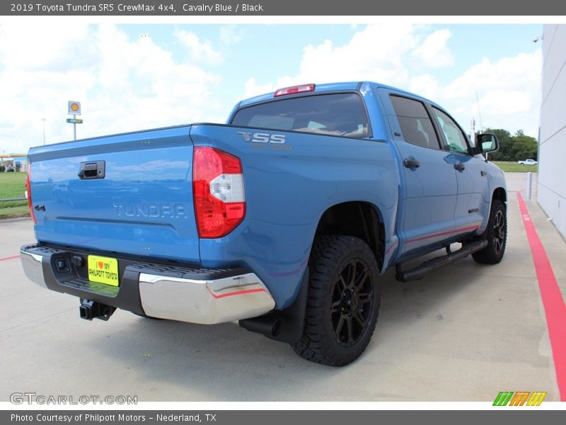 Cavalry Blue / Black 2019 Toyota Tundra SR5 CrewMax 4x4