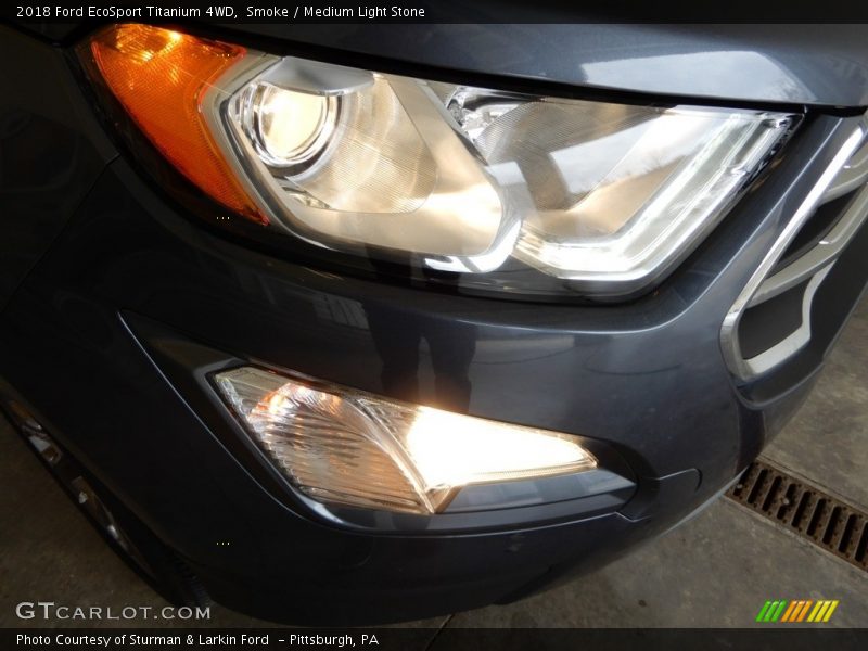 Smoke / Medium Light Stone 2018 Ford EcoSport Titanium 4WD