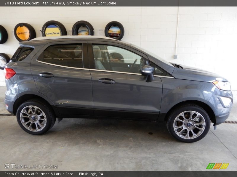 Smoke / Medium Light Stone 2018 Ford EcoSport Titanium 4WD