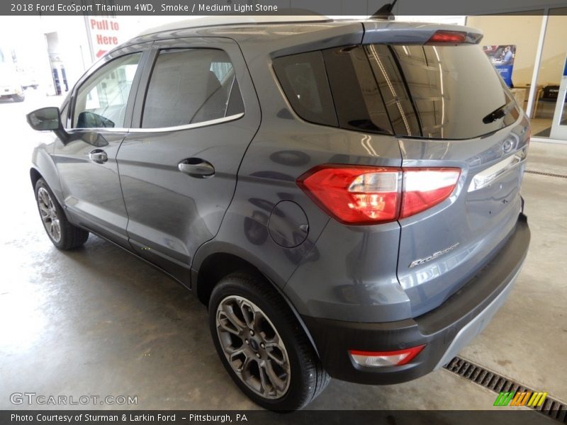 Smoke / Medium Light Stone 2018 Ford EcoSport Titanium 4WD