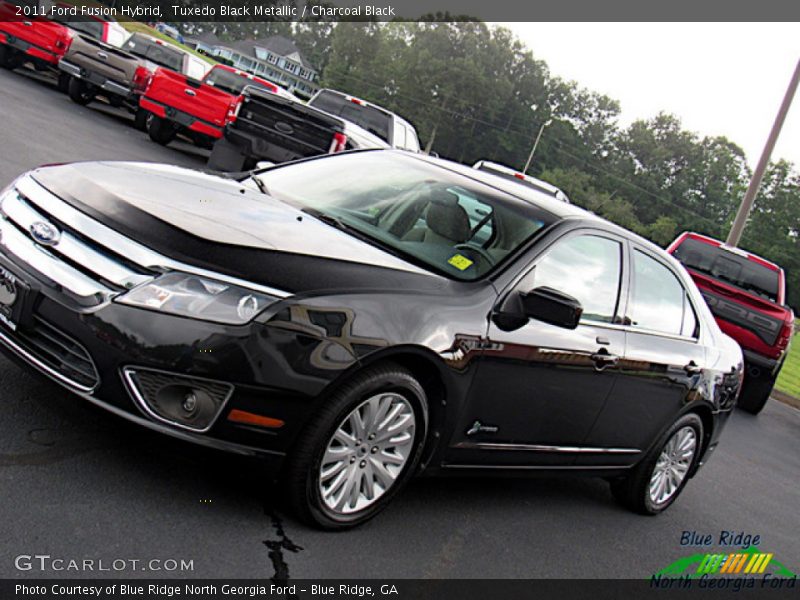 Tuxedo Black Metallic / Charcoal Black 2011 Ford Fusion Hybrid