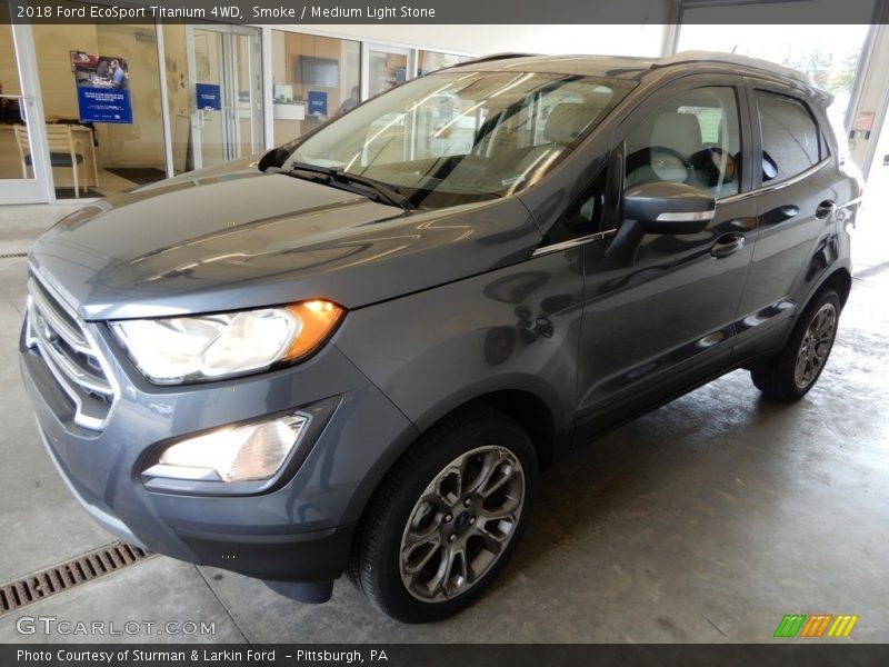 Smoke / Medium Light Stone 2018 Ford EcoSport Titanium 4WD