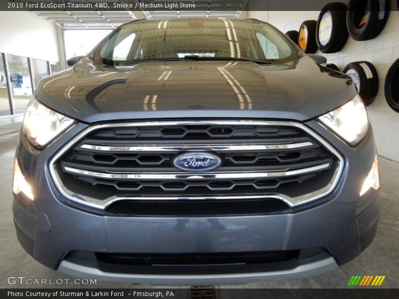 Smoke / Medium Light Stone 2018 Ford EcoSport Titanium 4WD