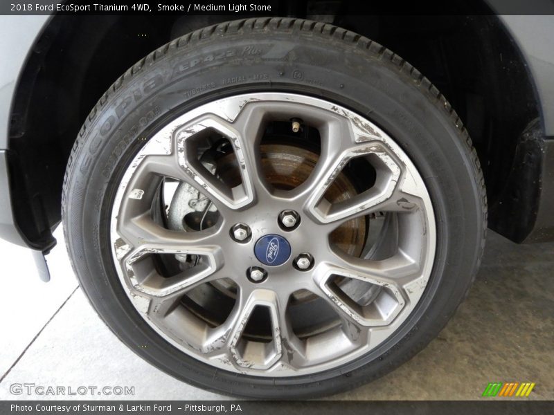 Smoke / Medium Light Stone 2018 Ford EcoSport Titanium 4WD