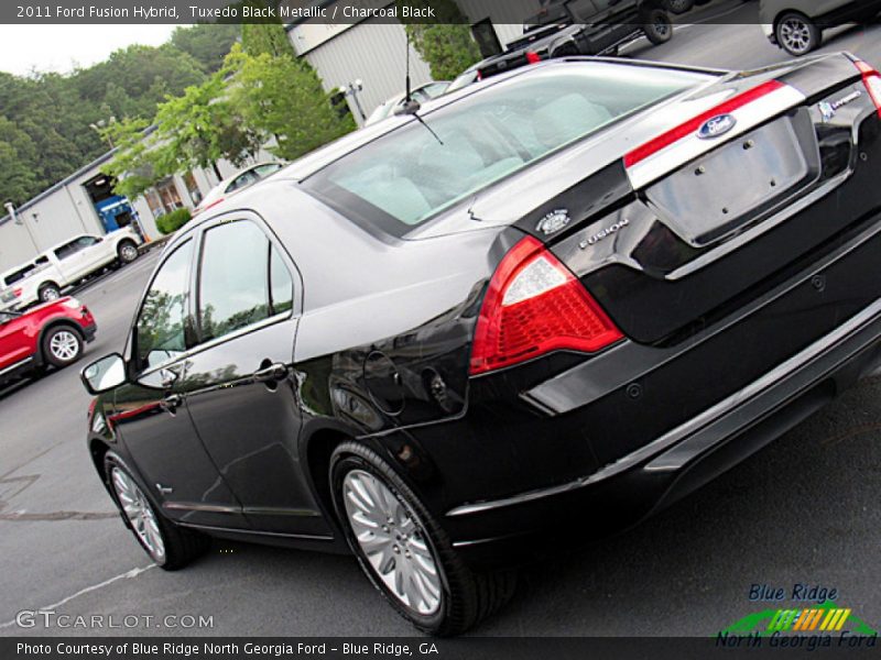 Tuxedo Black Metallic / Charcoal Black 2011 Ford Fusion Hybrid