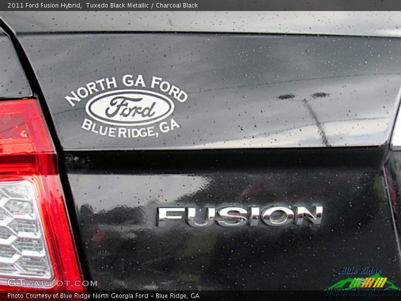 Tuxedo Black Metallic / Charcoal Black 2011 Ford Fusion Hybrid