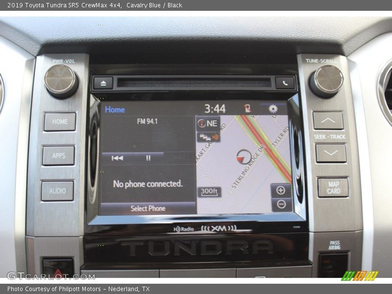 Cavalry Blue / Black 2019 Toyota Tundra SR5 CrewMax 4x4