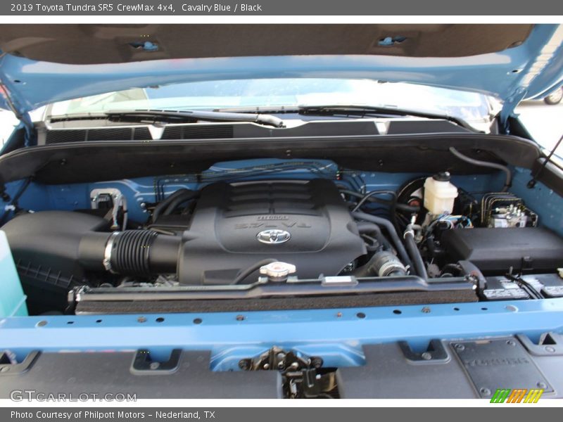 Cavalry Blue / Black 2019 Toyota Tundra SR5 CrewMax 4x4