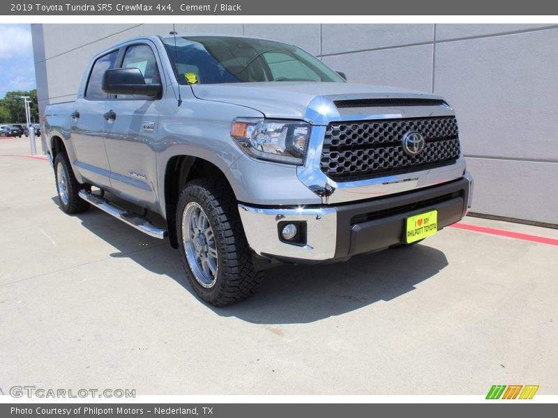 Cement / Black 2019 Toyota Tundra SR5 CrewMax 4x4
