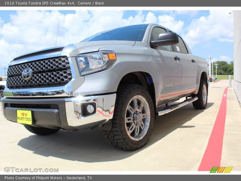Cement / Black 2019 Toyota Tundra SR5 CrewMax 4x4
