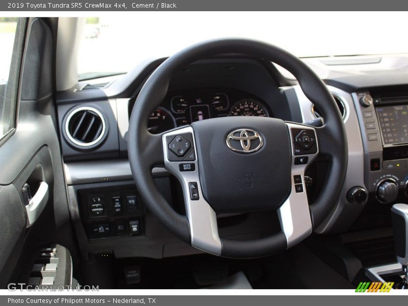 Cement / Black 2019 Toyota Tundra SR5 CrewMax 4x4