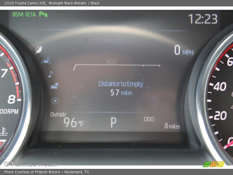 Midnight Black Metallic / Black 2019 Toyota Camry XSE